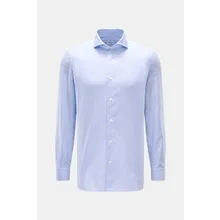 Giampaolo - Herren - Oxford-Hemd Haifisch-Kragen hellblau/weiß gestreift Giampaolo - Herren - Oxford-Hemd Haifisch-Kragen hellblau/weiß gestreift