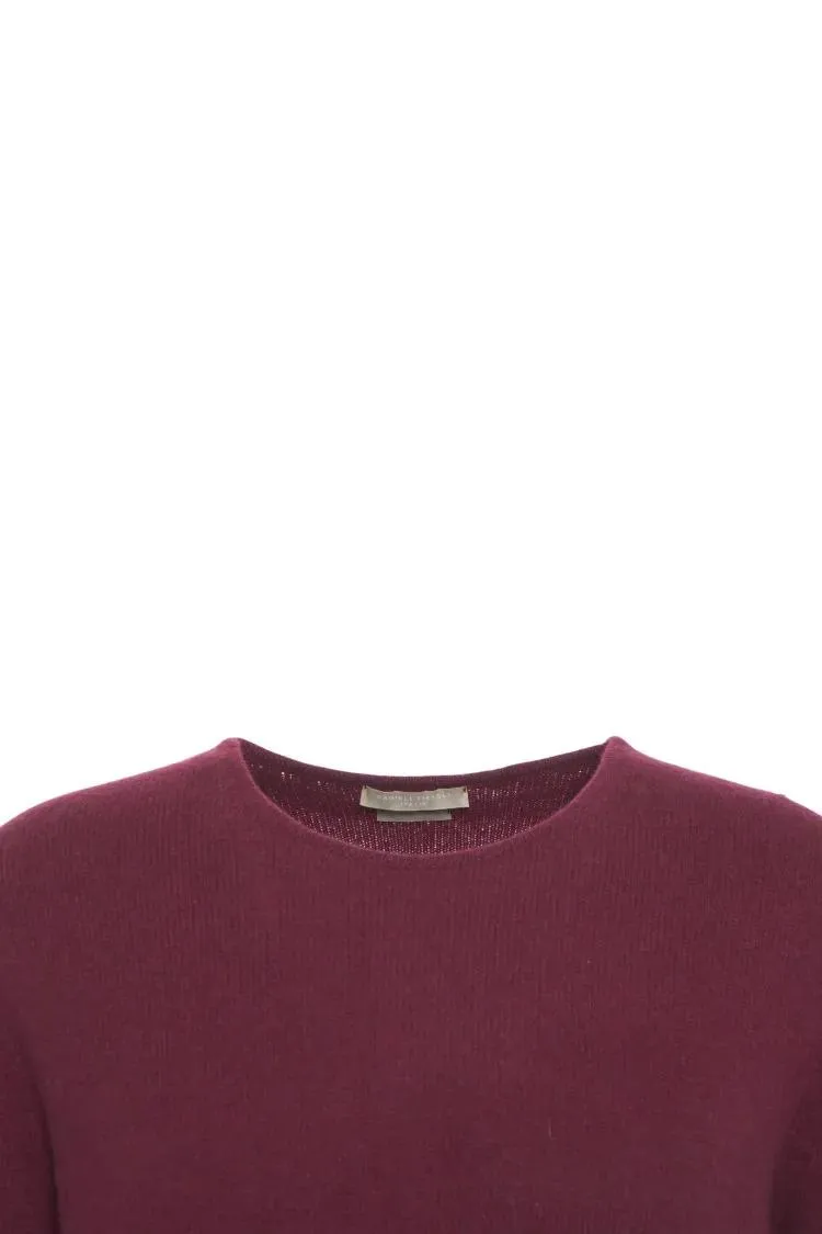 Daniele Fiesoli - Cashmere Crew Neck Sweater - Größe XXL - rot – Bild 3