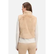 Plüschweste mit Reißverschluss Plüschweste mit Reißverschluss