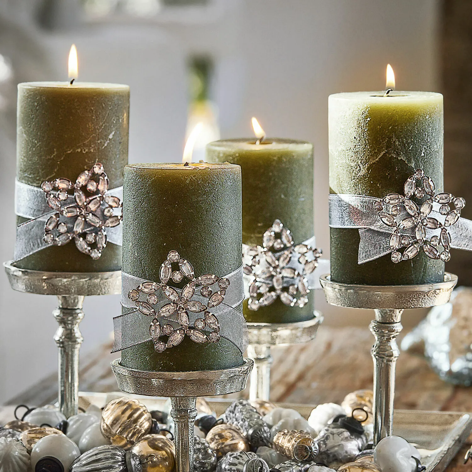 Deko-Pin 4er Set Custer Deko-Pin 4er Set Custer