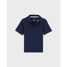 Vilebrequin - Solid Polohemd Aus Baumwollpikee Mit Changierendem Effekt Für Jungen - Polohemd - Pantin - Blau - Größe 10 Vilebrequin - Solid Polohemd Aus Baumwollpikee Mit Changierendem Effekt Für Jungen - Polohemd - Pantin - Blau - Größe 10