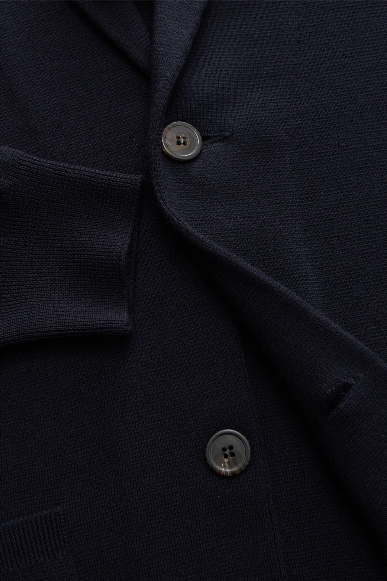 Lamano Artisans - Herren - Strickblazer navy – Bild 2