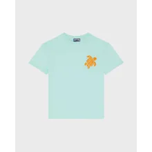 Vilebrequin - T-shirt Aus Bio-baumwolle Mit Aufgestickter Schildkröte Für Jungen - T-shirt - Gabin - Grün - Größe 10 Vilebrequin - T-shirt Aus Bio-baumwolle Mit Aufgestickter Schildkröte Für Jungen - T-shirt - Gabin - Grün - Größe 10