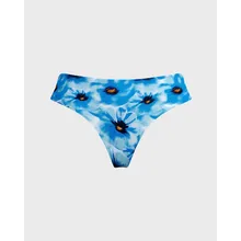 Vilebrequin - Mittelhohe Poppies Bikinihose Für Damen - Bademode - Lack - Blau - Größe M Vilebrequin - Mittelhohe Poppies Bikinihose Für Damen - Bademode - Lack - Blau - Größe M