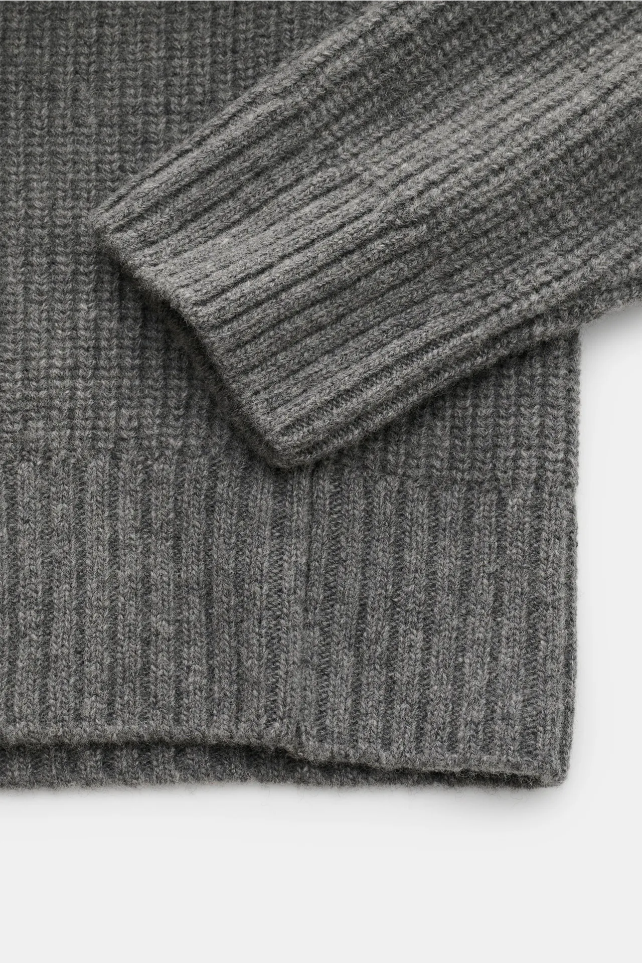 Closed - Herren - Rundhalspullover grau – Bild 3