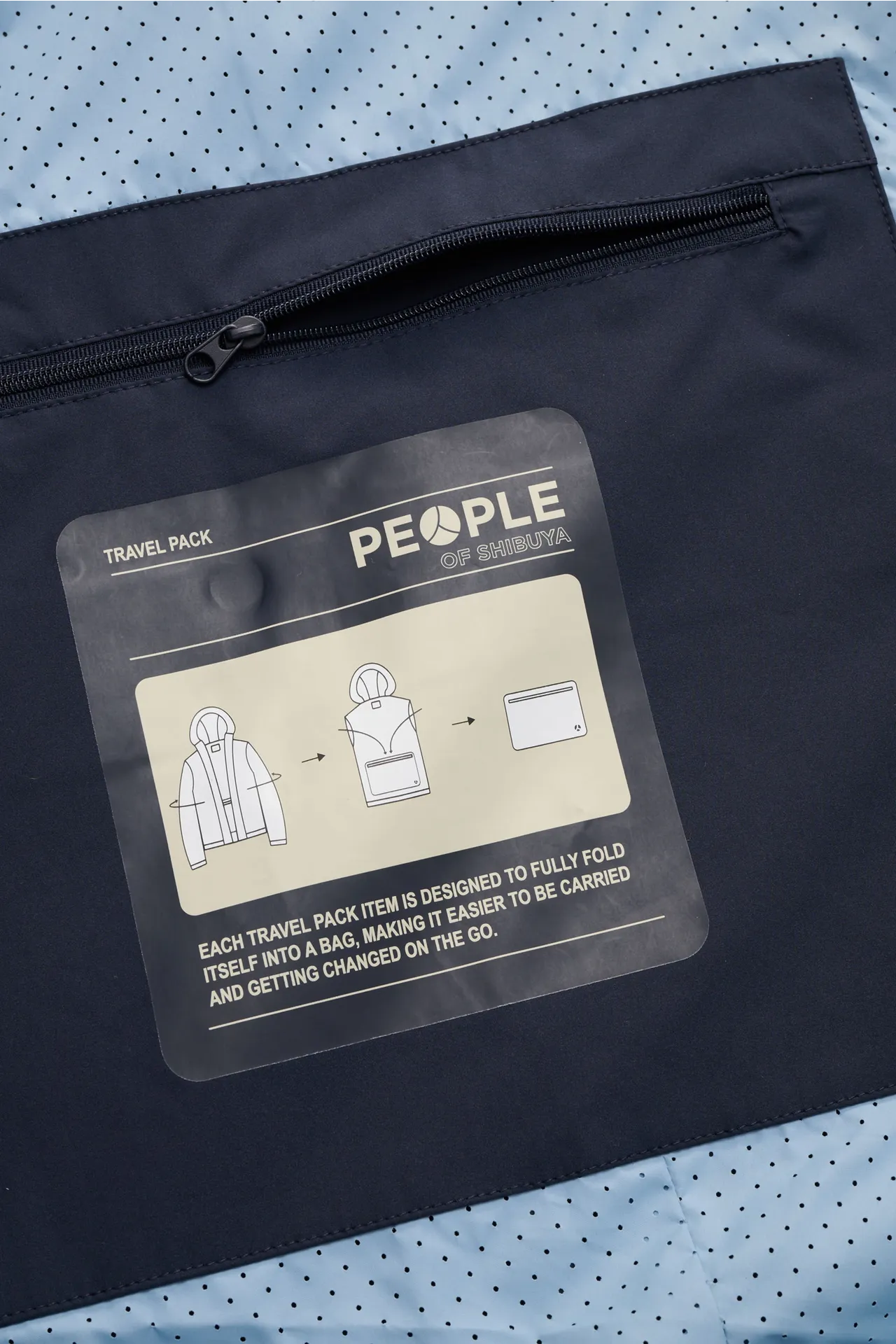 People of Shibuya - Herren - Kurzmantel 'Toshiro' navy – Bild 9