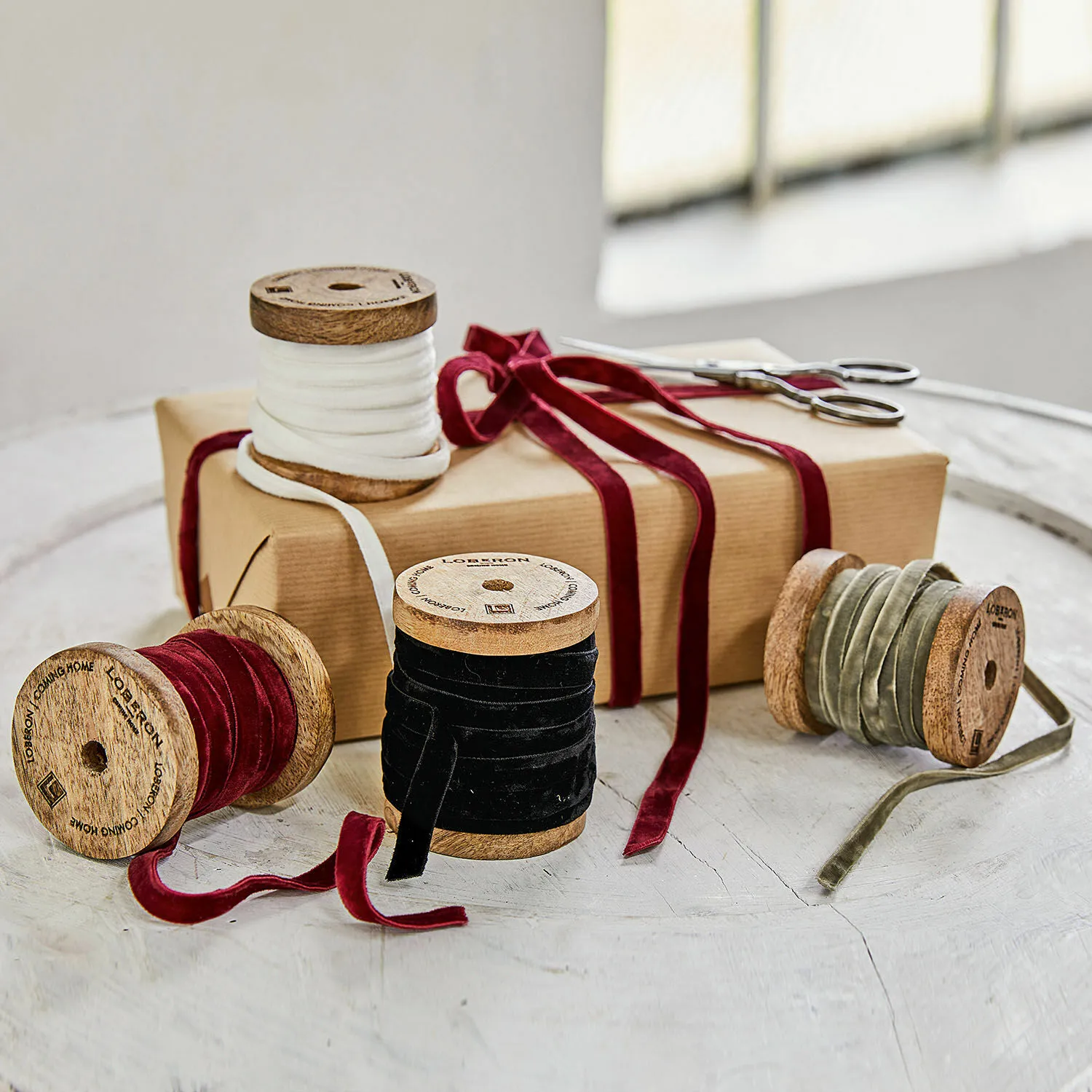 Samtband 4er Set Hilary Samtband 4er Set Hilary