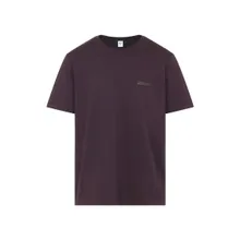 Berluti - Purple Cotton Jersey T-Shirt With Embossed Leather - Größe S - schwarz Berluti - Purple Cotton Jersey T-Shirt With Embossed Leather - Größe S - schwarz