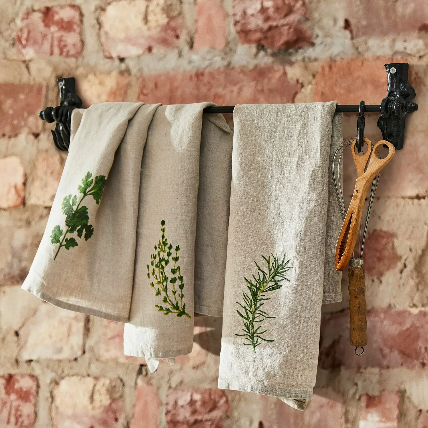 Geschirrtuch 3er Set Herbal Gardens – Bild 4
