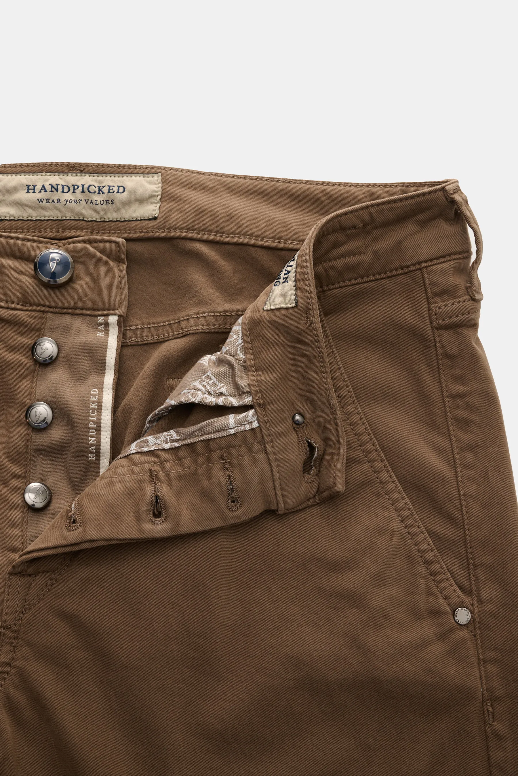 HandPicked - Herren - Chino 'Parma' braun – Bild 4