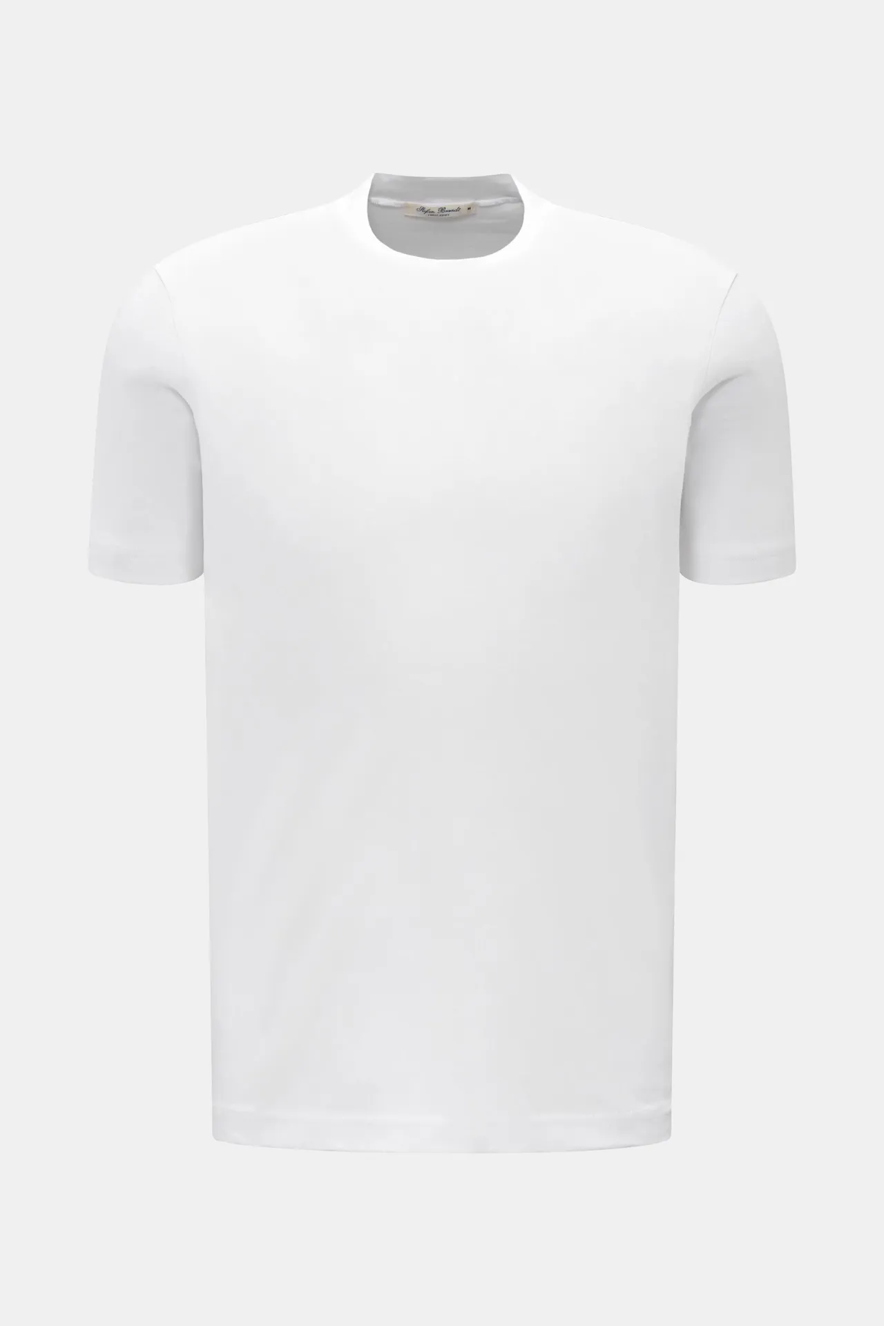 Stefan Brandt - Herren - Rundhals-T-Shirt %27Sea Island Eli%27 weiß Stefan Brandt - Herren - Rundhals-T-Shirt %27Sea Island Eli%27 weiß