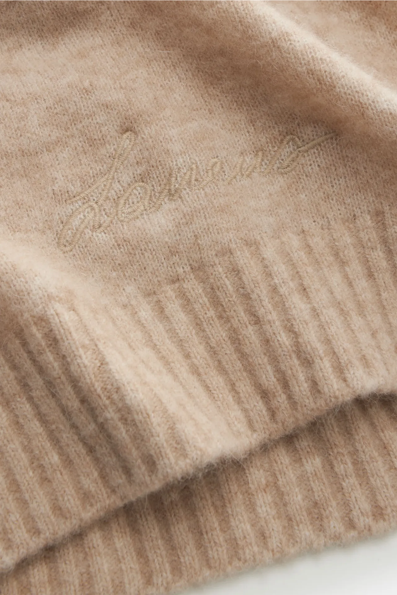 Laneus - Herren - Cardigan beige meliert – Bild 4