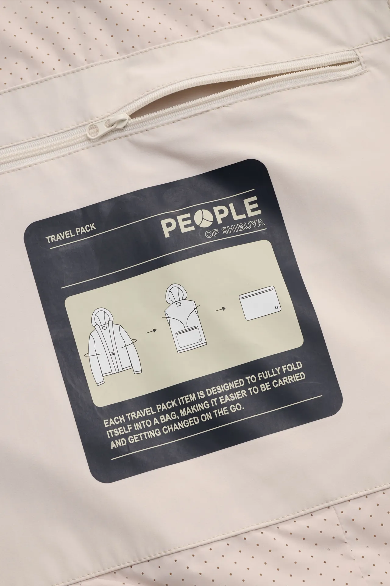 People of Shibuya - Herren - Kurzmantel 'Toshiro' beige – Bild 9