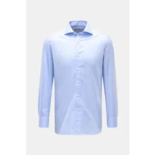 Borrelli - Herren - Business Hemd %27Nando%27 Haifisch-Kragen hellblau Borrelli - Herren - Business Hemd %27Nando%27 Haifisch-Kragen hellblau