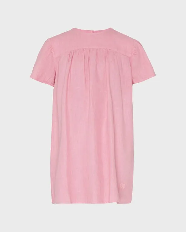 Vilebrequin - Kleid Aus Leinen Für Mädchen - Kleid - Goyave - Rosa - Größe 2 Vilebrequin - Kleid Aus Leinen Für Mädchen - Kleid - Goyave - Rosa - Größe 2