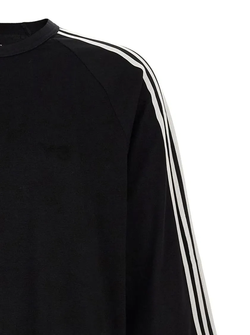 Y-3 - ' Long Sleeve Tee 3-Stripes' T-Shirt - Größe XXL - schwarz – Bild 2