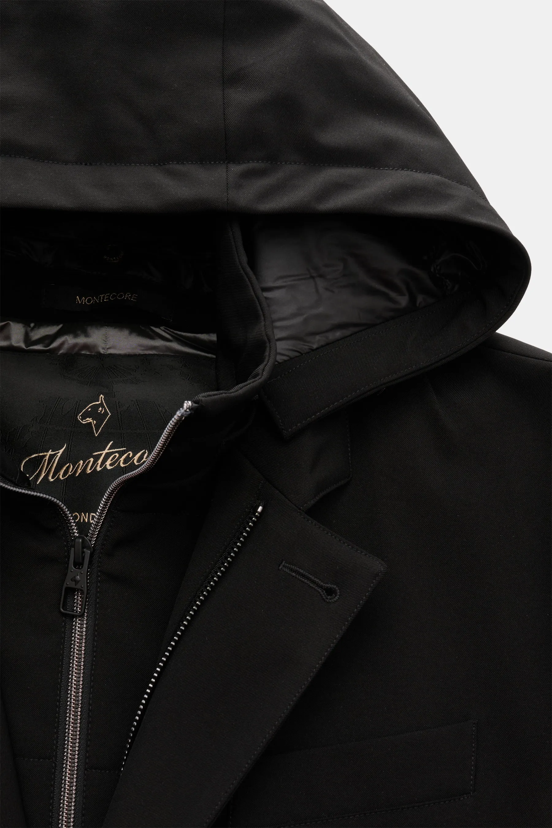 Montecore - Herren - Daunen-Kurzmantel schwarz – Bild 4