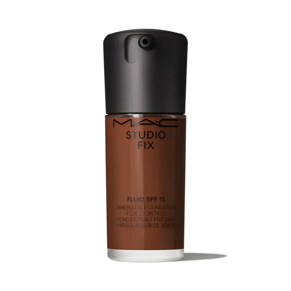 MAC Cosmetics Studio Fix Fluid SPF 15 24HR Matte Foundation + Oil Control MAC Cosmetics Studio Fix Fluid SPF 15 24HR Matte Foundation + Oil Control