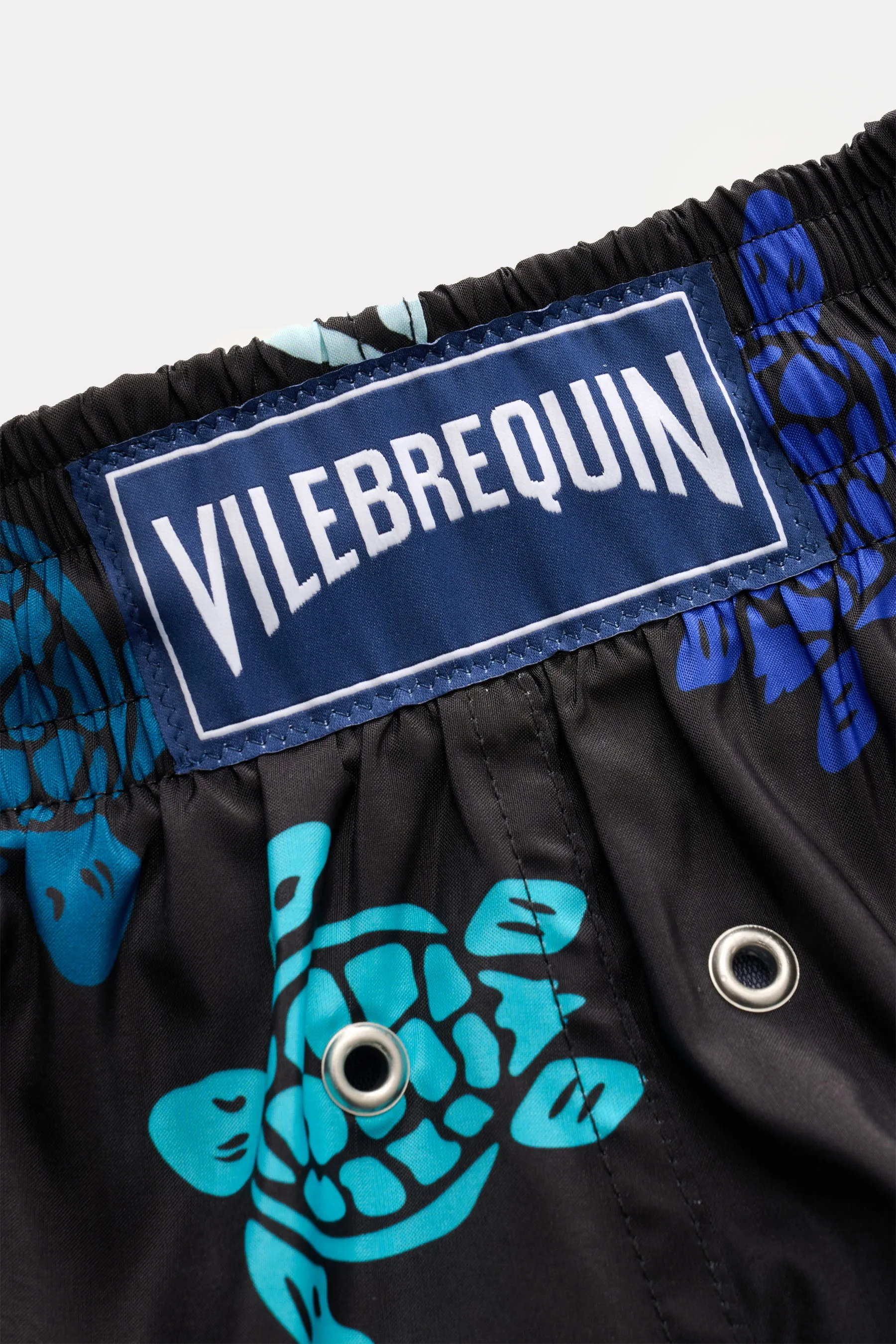 Vilebrequin - Herren - Badeshorts 'Mahina' schwarz/blau/türkis gemustert – Bild 5