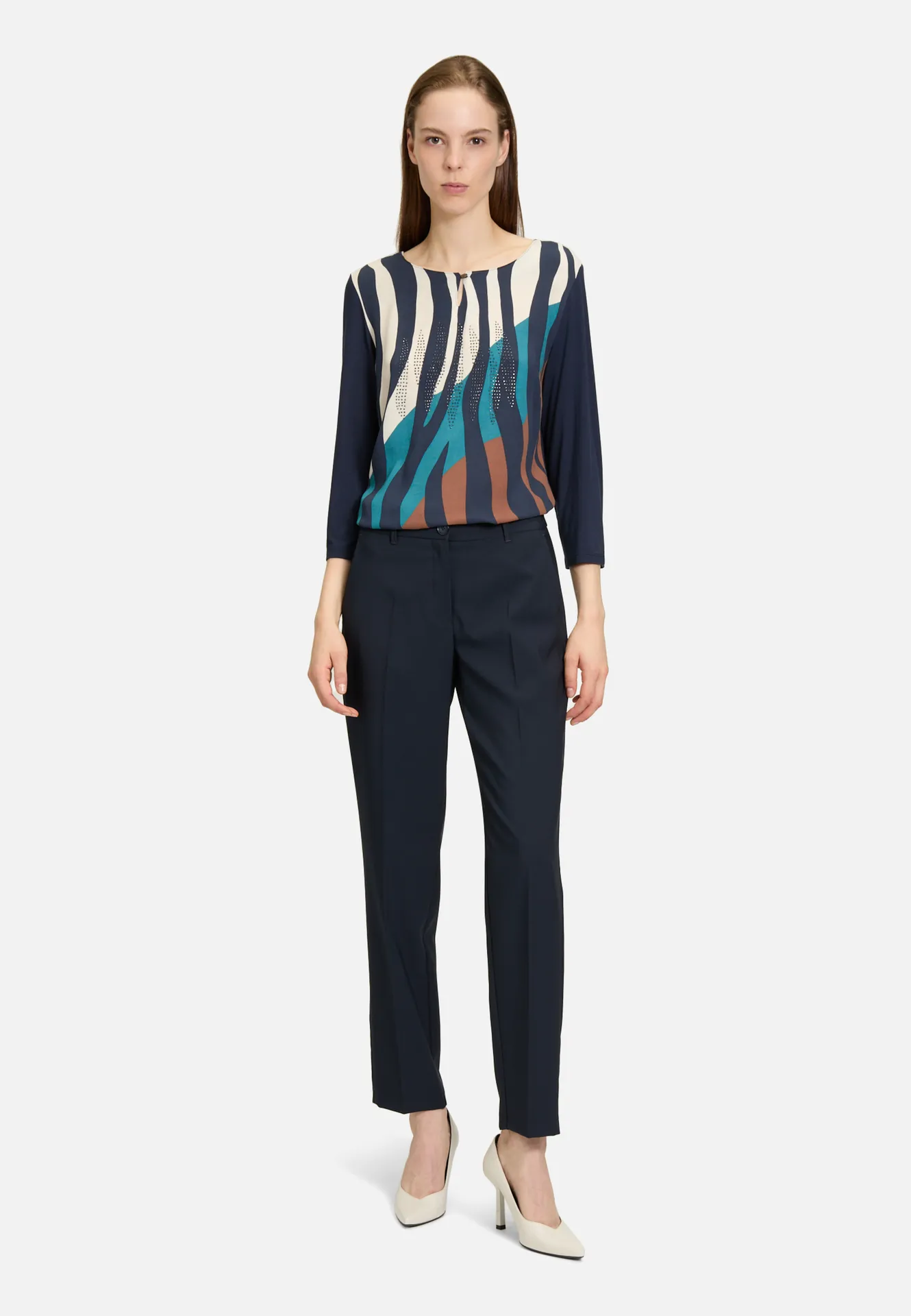 Blusenshirt mit Aufdruck – Bild 2