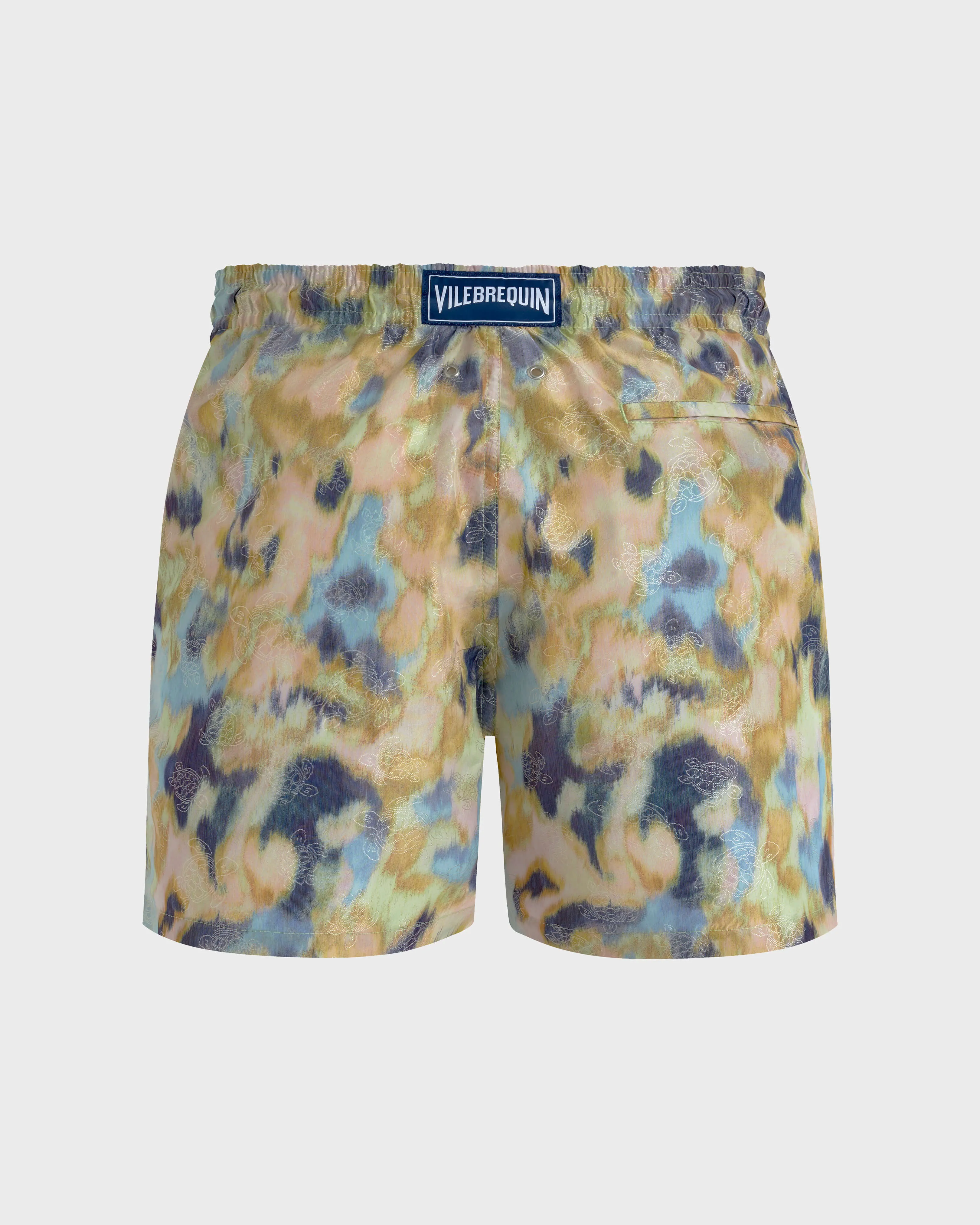 Vilebrequin - Blurred Nymphea Badeshorts Für Herren - Vilebrequin X Maison Bucol - Bademode - Moopea - Grün - Größe XL – Bild 2