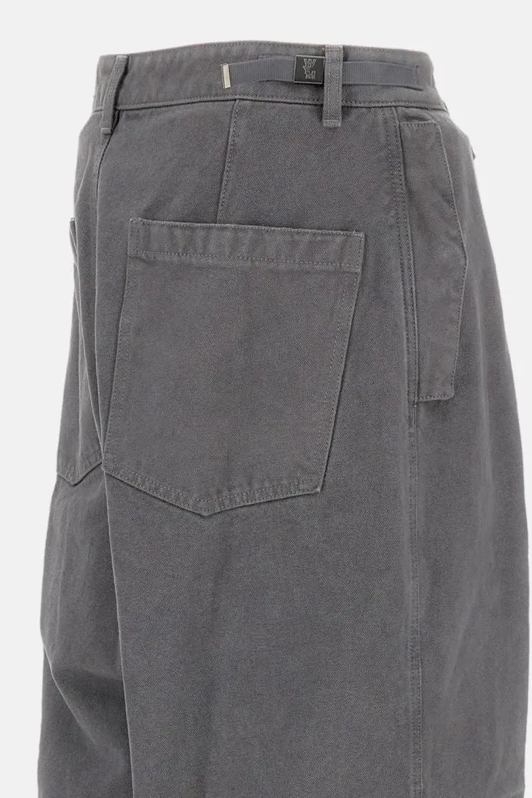 Wooyoungmi - Relaxed Fit Wide-Leg Trousers - Größe 48 - grau – Bild 2