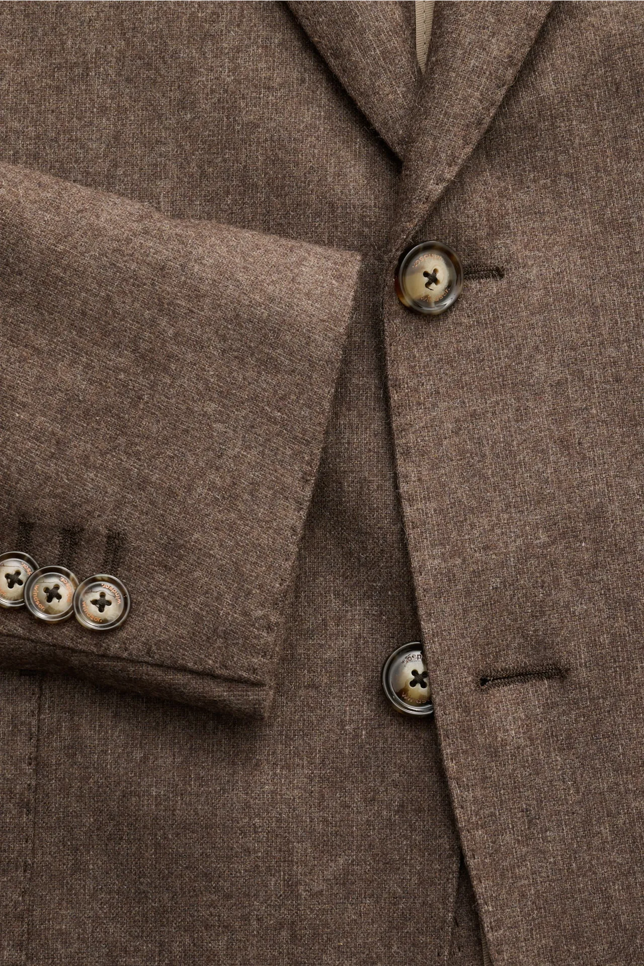 Windsor - Herren - Sakko 'Giorno' graubraun meliert – Bild 3