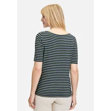 Ringelshirt mit U-Boot-Ausschnitt Ringelshirt mit U-Boot-Ausschnitt