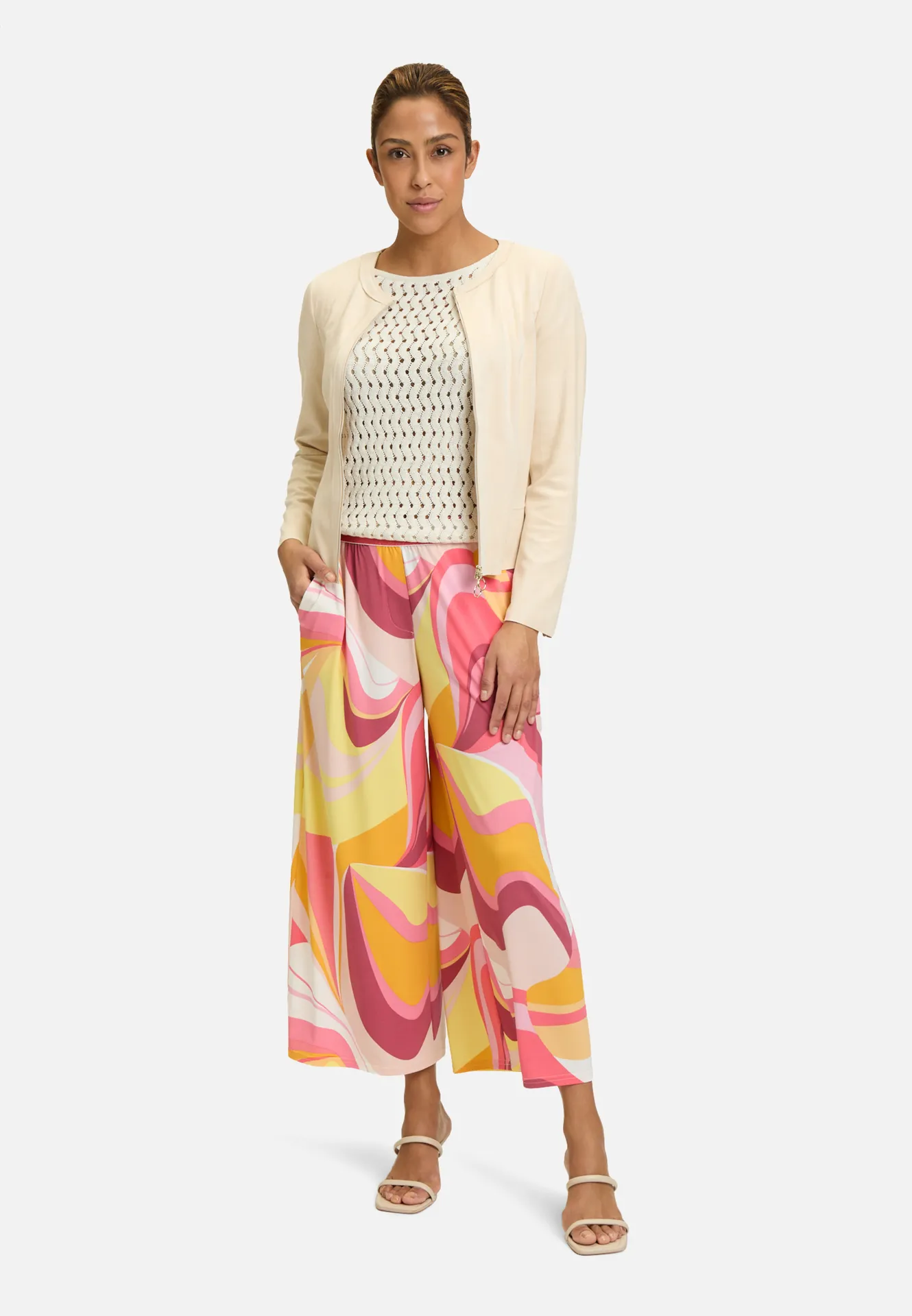 Blazer-Jacke mit Reißverschluss – Bild 2