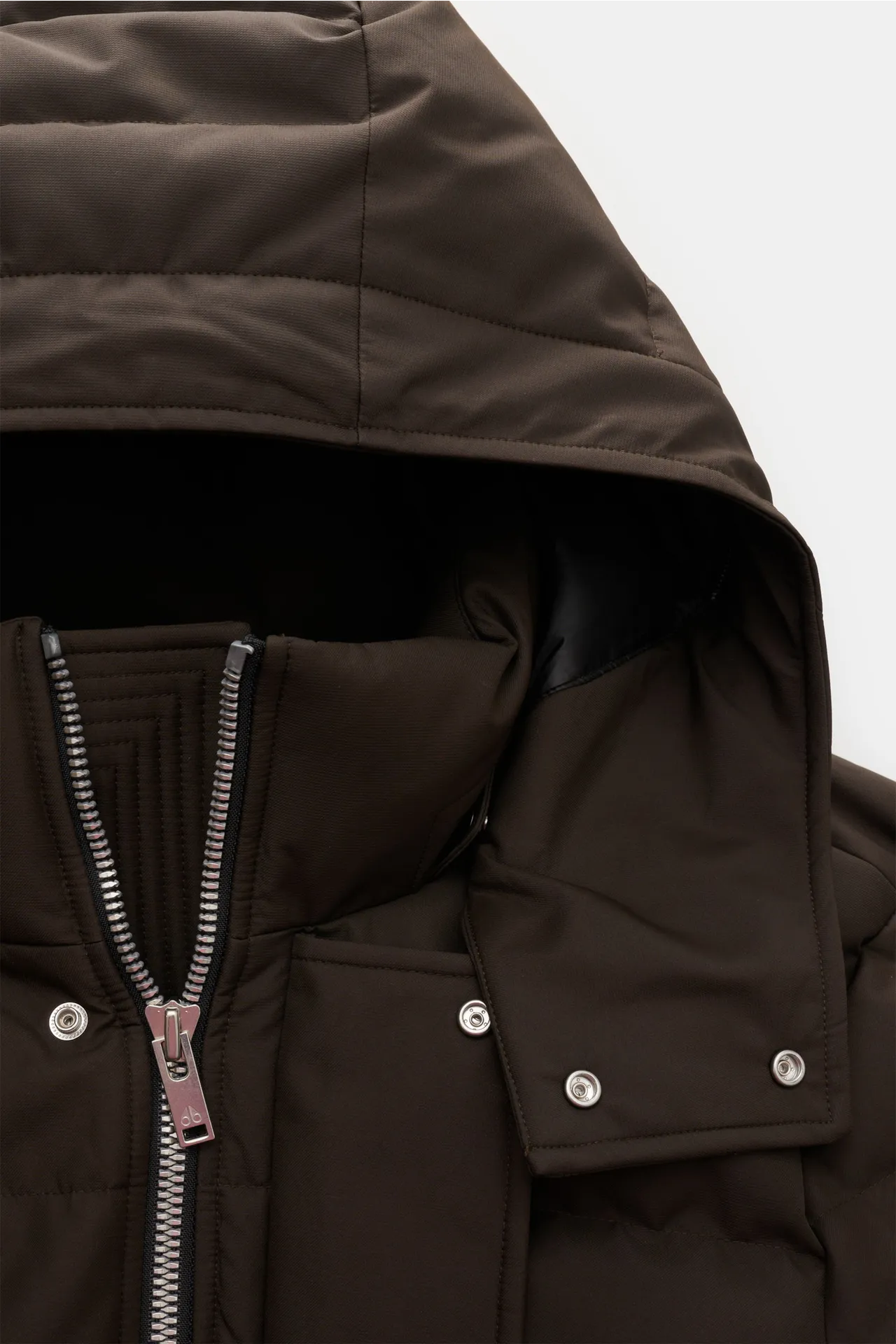 Moose Knuckles - Herren - DaunenJacke 'Cloud 3Q' dunkelbraun – Bild 4