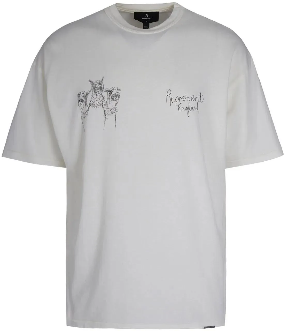 Represent - T-Shirts And Polos Flat White - Größe S - weiß Represent - T-Shirts And Polos Flat White - Größe S - weiß