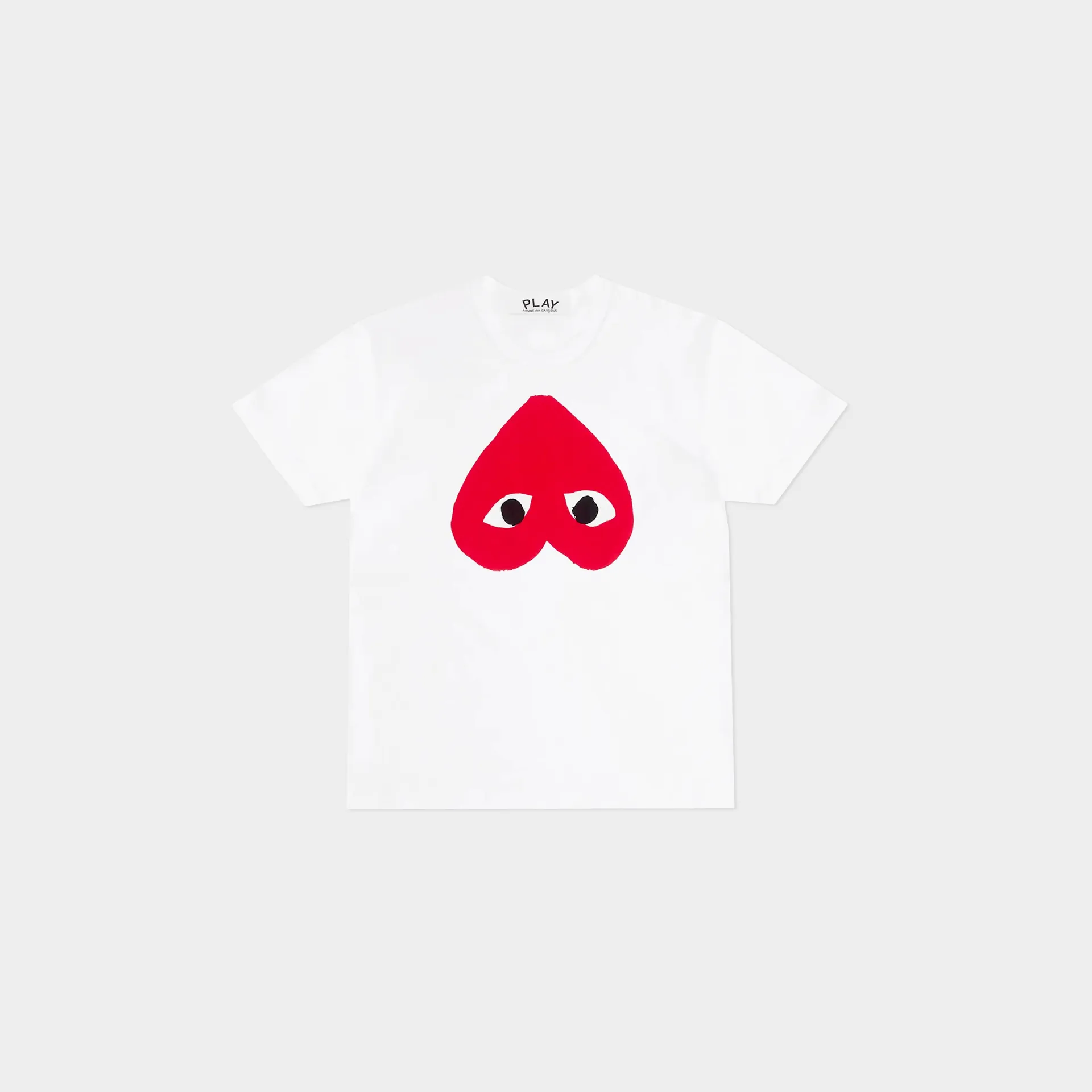 T-Shirt - Großes, rotes Herz auf Weiss T-Shirt - Großes, rotes Herz auf Weiss