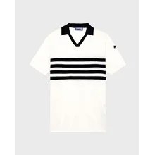 Vilebrequin - Baumwoll-polohemd Mit Zweifarbigen Streifen Für Herren - Polohemd - Amour - Weiss - Größe XXXL Vilebrequin - Baumwoll-polohemd Mit Zweifarbigen Streifen Für Herren - Polohemd - Amour - Weiss - Größe XXXL
