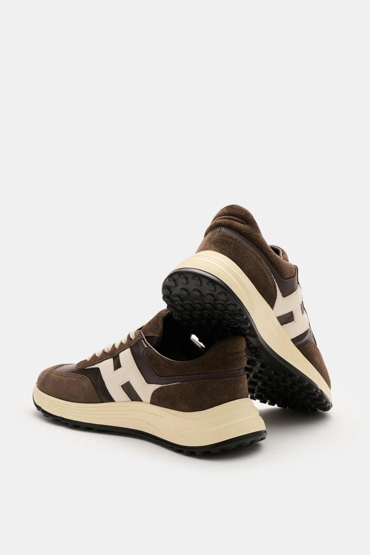 Hogan - Herren - Sneaker 'Hyperlight' braun/weiß – Bild 4