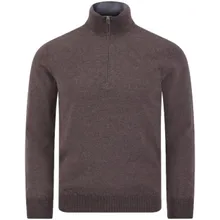 Gran Sasso - Trui met rits bruin - Größe 58 - braun Gran Sasso - Trui met rits bruin - Größe 58 - braun
