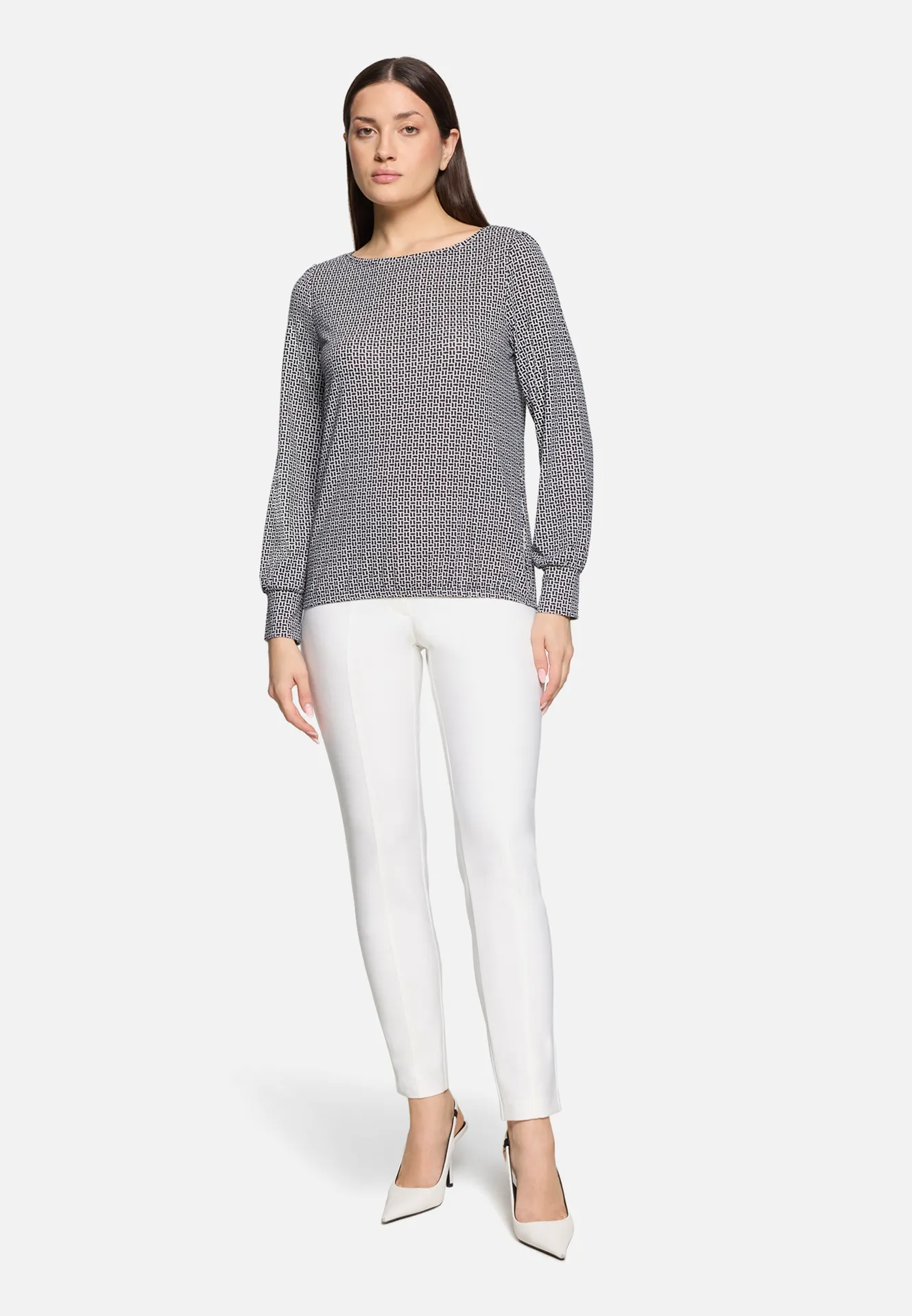 Casual-Shirt mit Gummizug – Bild 2