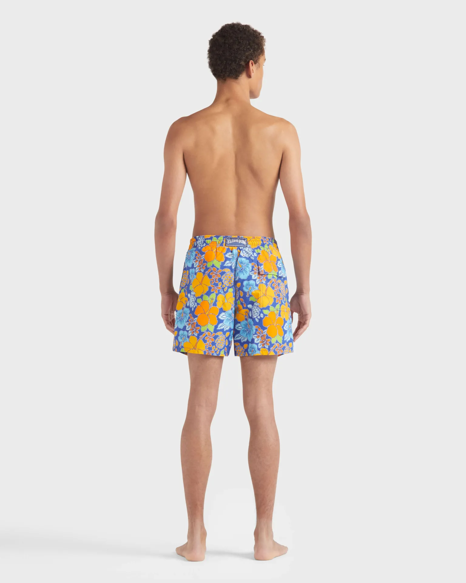 Vilebrequin - Tropical Turtle Badeshorts Für Herren - Bademode - Moorea - Blau - Größe S – Bild 4
