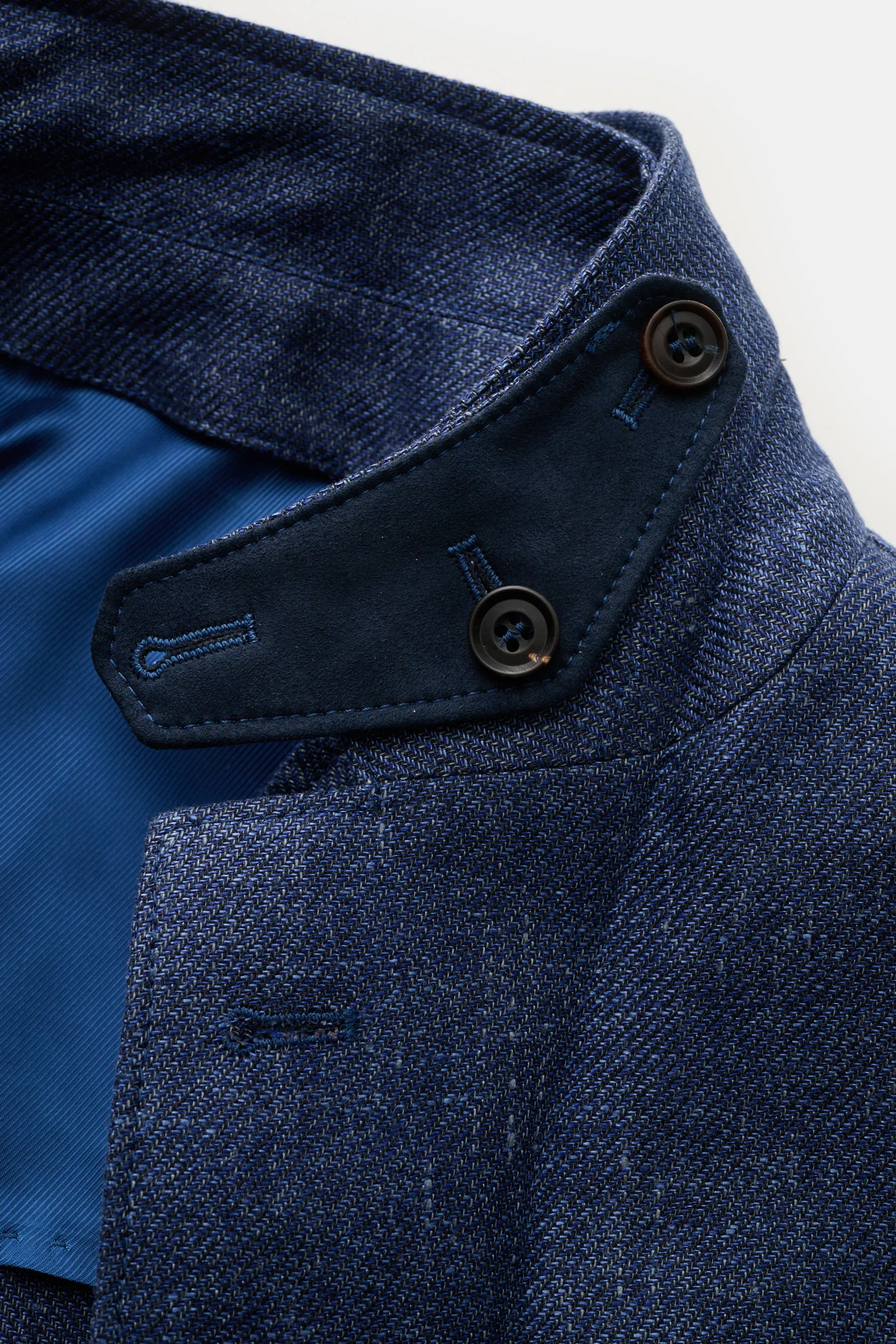 Corneliani - Herren - Sakko dunkelblau meliert – Bild 5