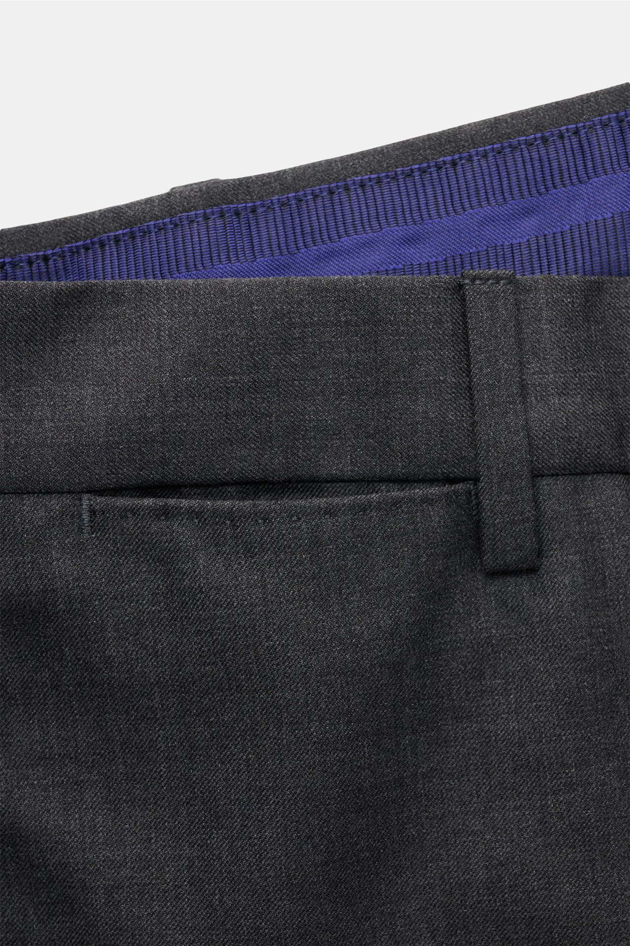 PT Torino - Herren - Wollhose 'Slim Fit' anthrazit – Bild 5