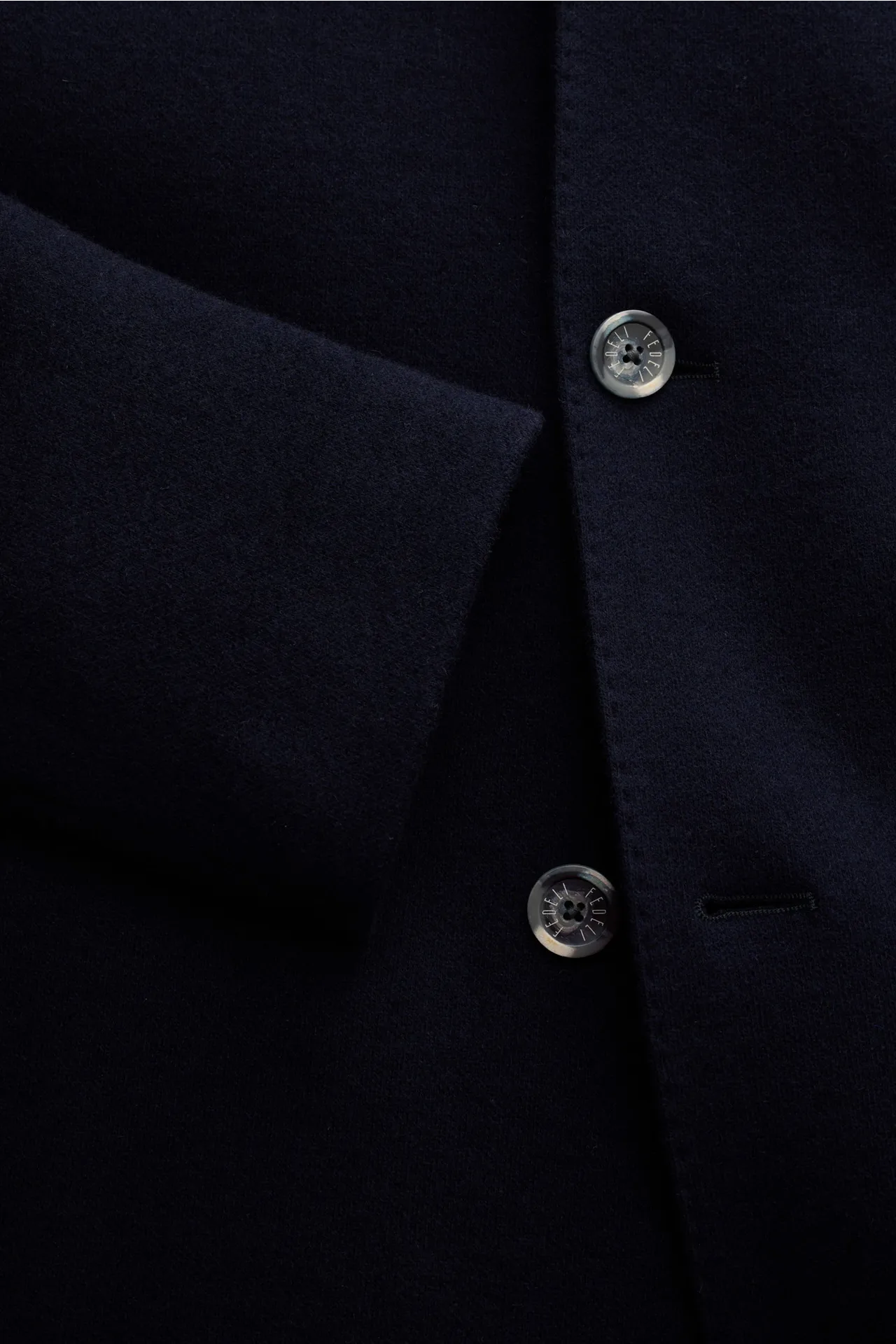 Fedeli - Herren - Cashmere Mantel navy – Bild 4