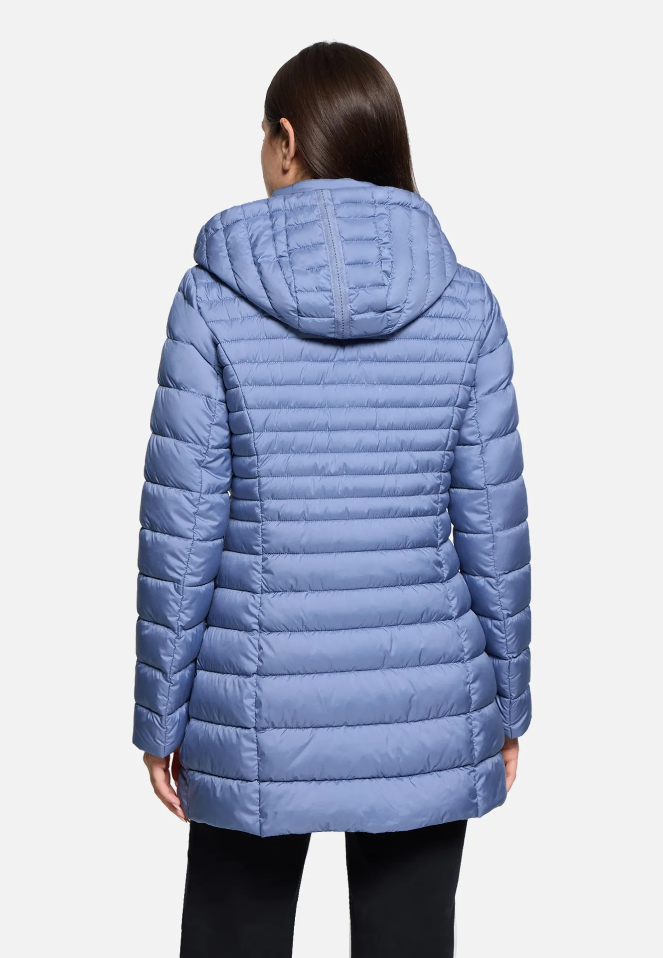 Steppjacke mit abnehmbarer Kapuze Steppjacke mit abnehmbarer Kapuze