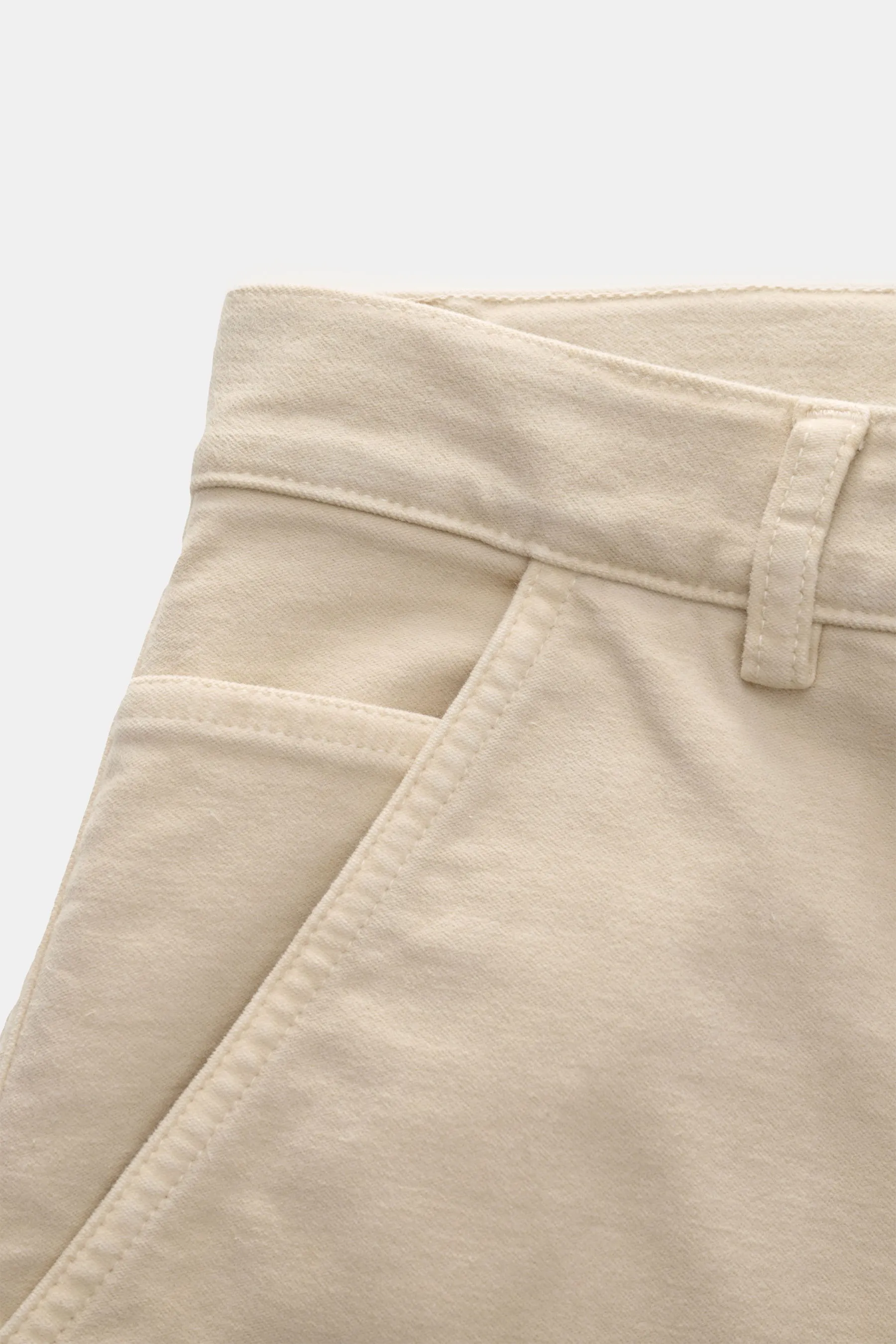 Officine Générale - Herren - Baumwollhose 'Greg' beige – Bild 5