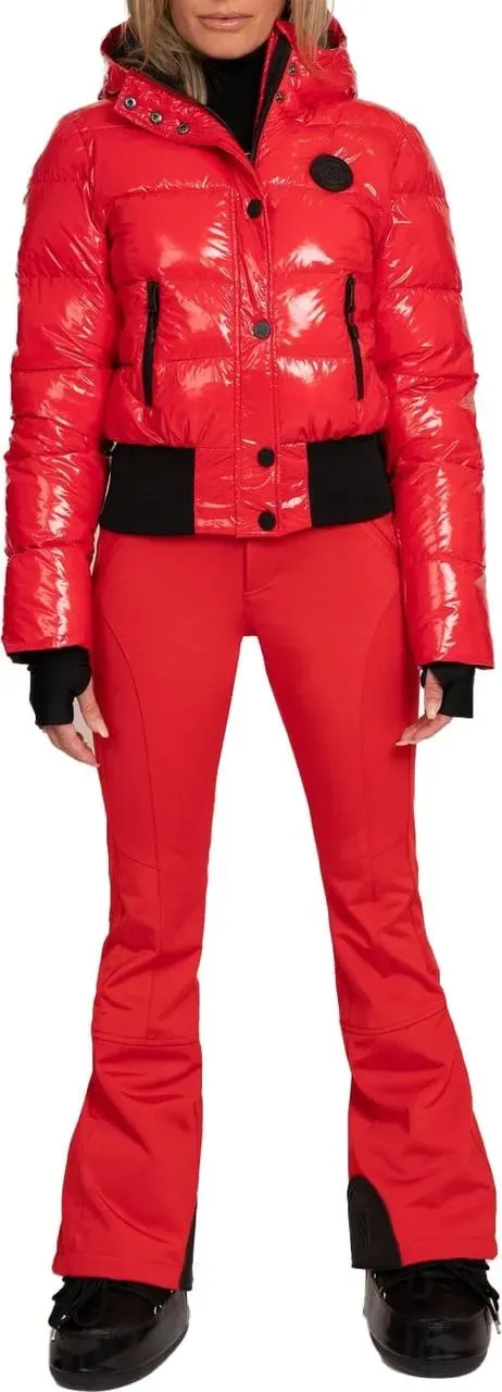 NIKKIE - Uda Ski Pants Kiss - Größe 40 - rot – Bild 2
