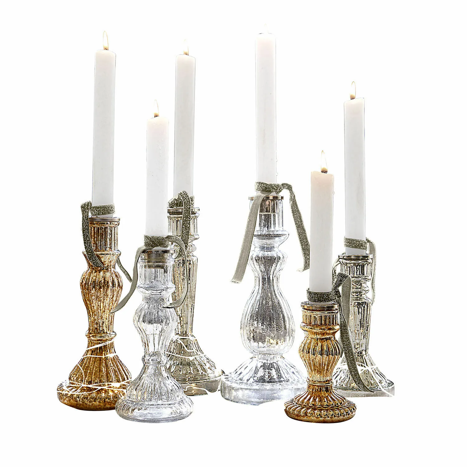 Kerzenständer 6er Set Quirène – Bild 3
