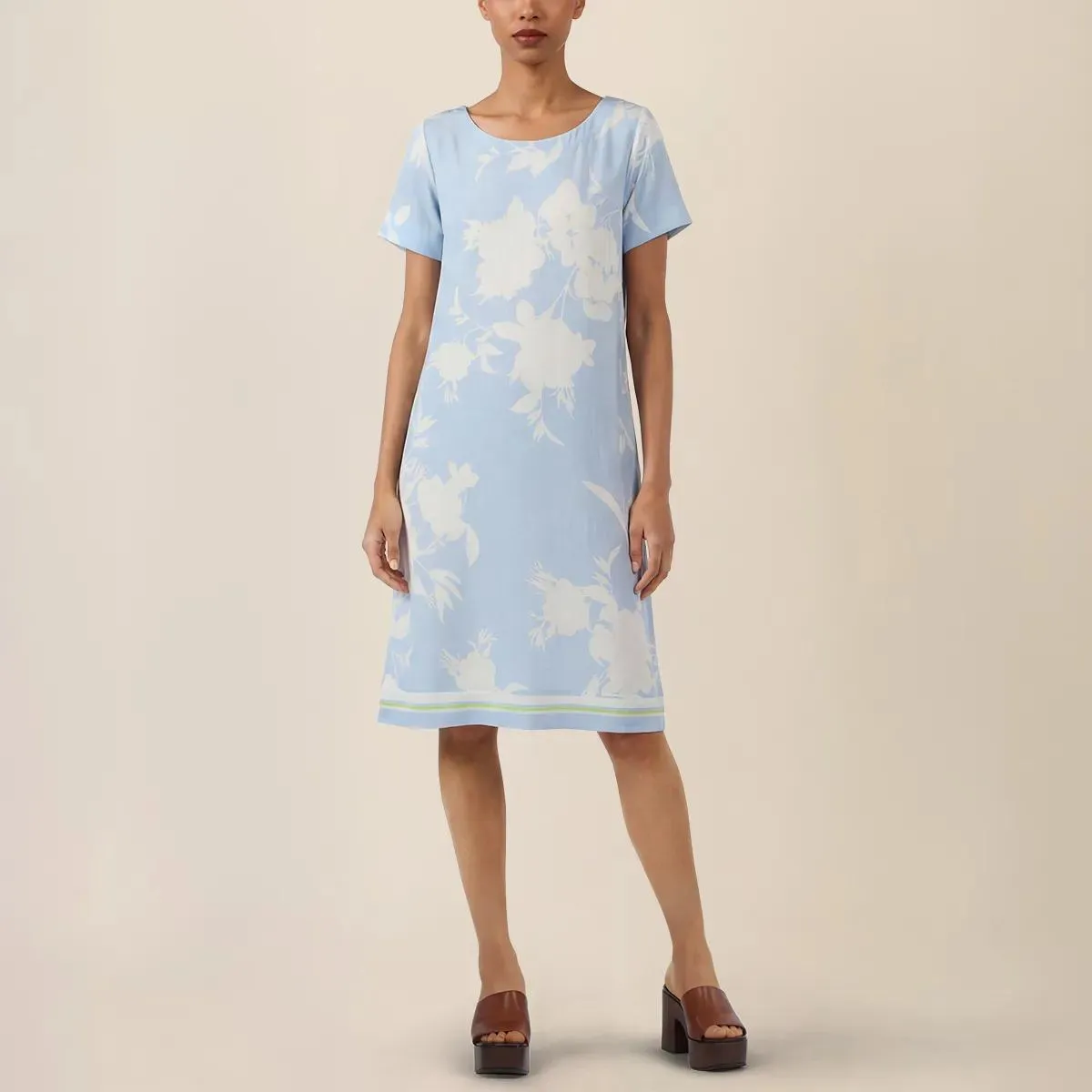 Apart - Jerseykleid - Größe 40 - blau – Bild 4