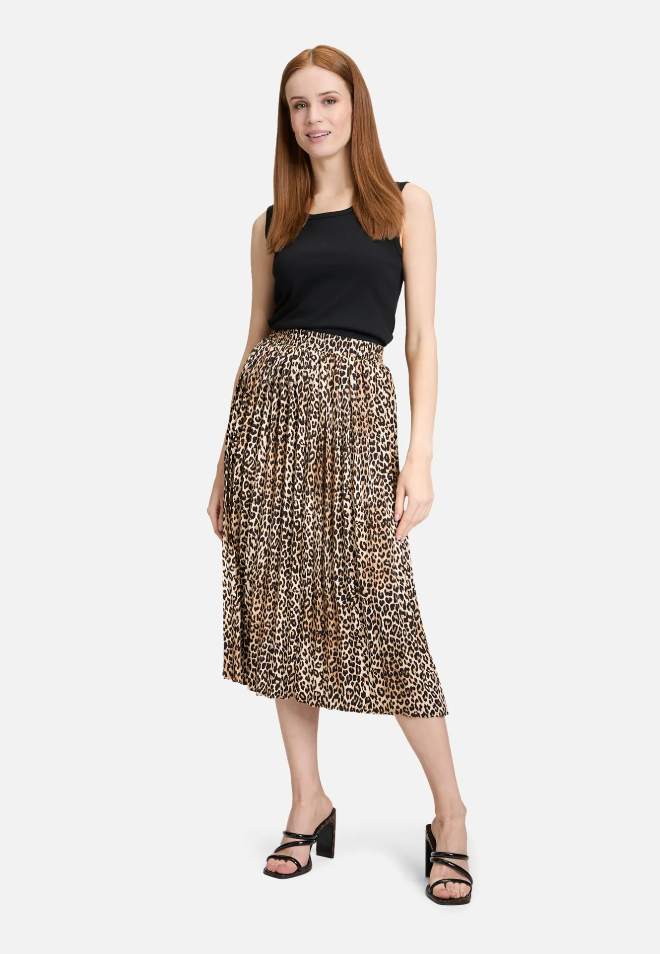 Plisseerock mit Gummizug – Bild 2