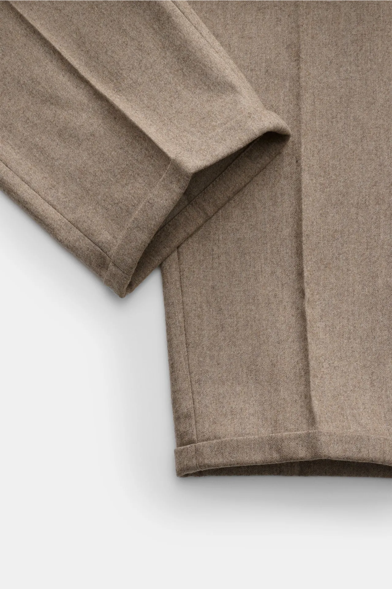 PT Torino - Herren - Woll-Jogpants 'The Rebel' beige meliert – Bild 5