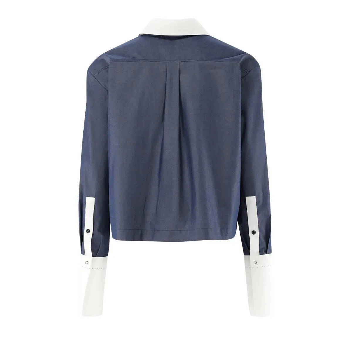 VAN LAACK - Bluse Modern Fit Uni - Größe 40 - blau – Bild 3