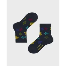 Vilebrequin - Mehrfarbige Rondes Des Tortues Socken Für Kinder – Vilebrequin X Falke - Socken - Socks7 - Blau - Größe 19-22 Vilebrequin - Mehrfarbige Rondes Des Tortues Socken Für Kinder – Vilebrequin X Falke - Socken - Socks7 - Blau - Größe 19-22