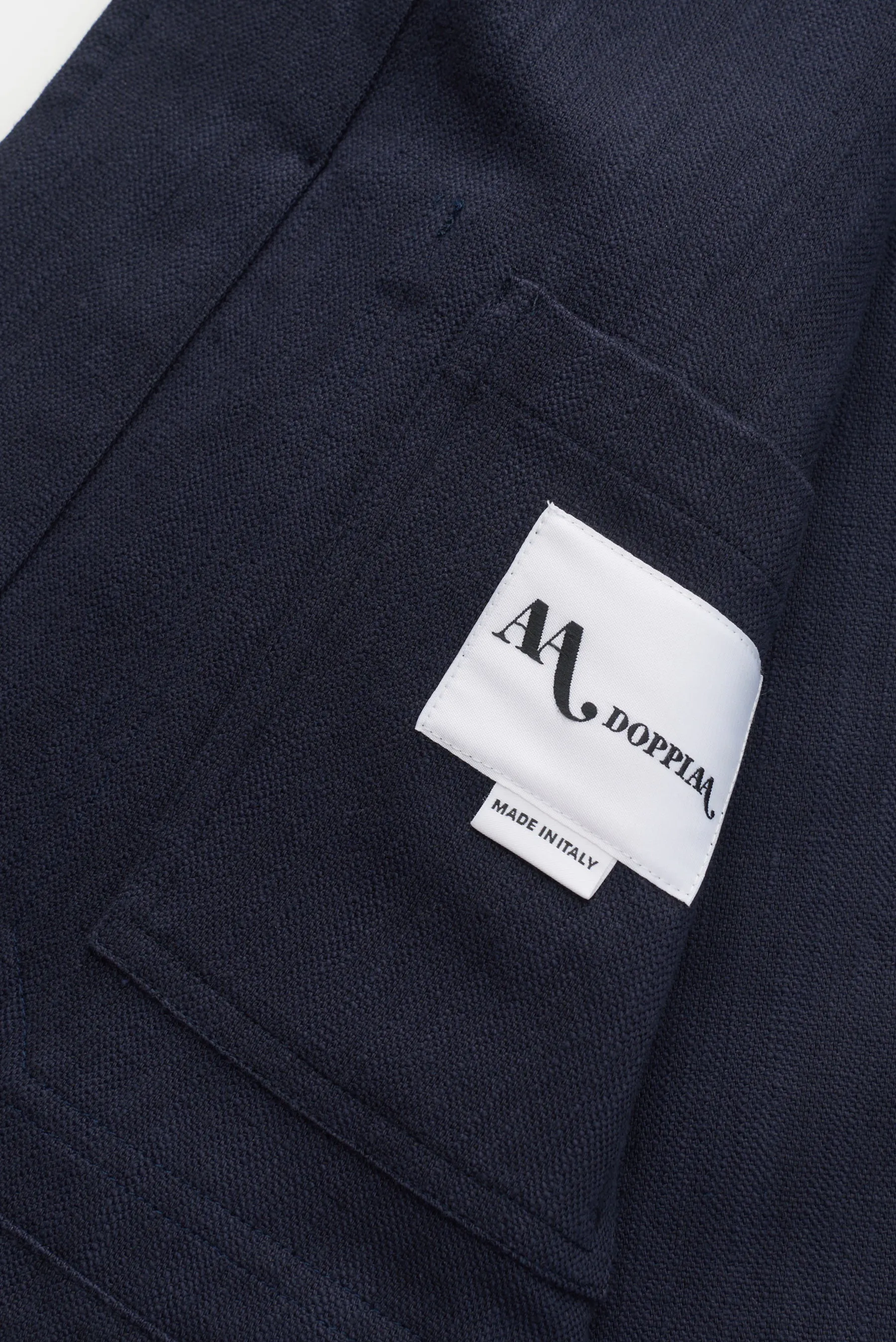 Doppiaa - Herren - Overshirt 'Aasti' navy – Bild 4